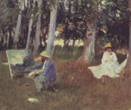 John Singer Sargent Monet Painting